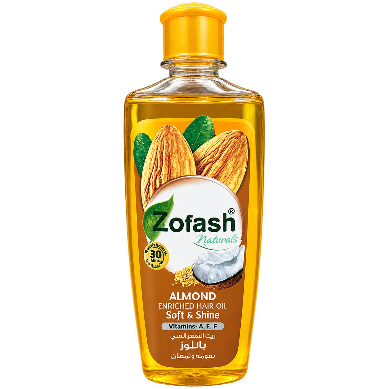 Zofash Naturals Almond Enriched Hair Oil Soft & Shine 200ml