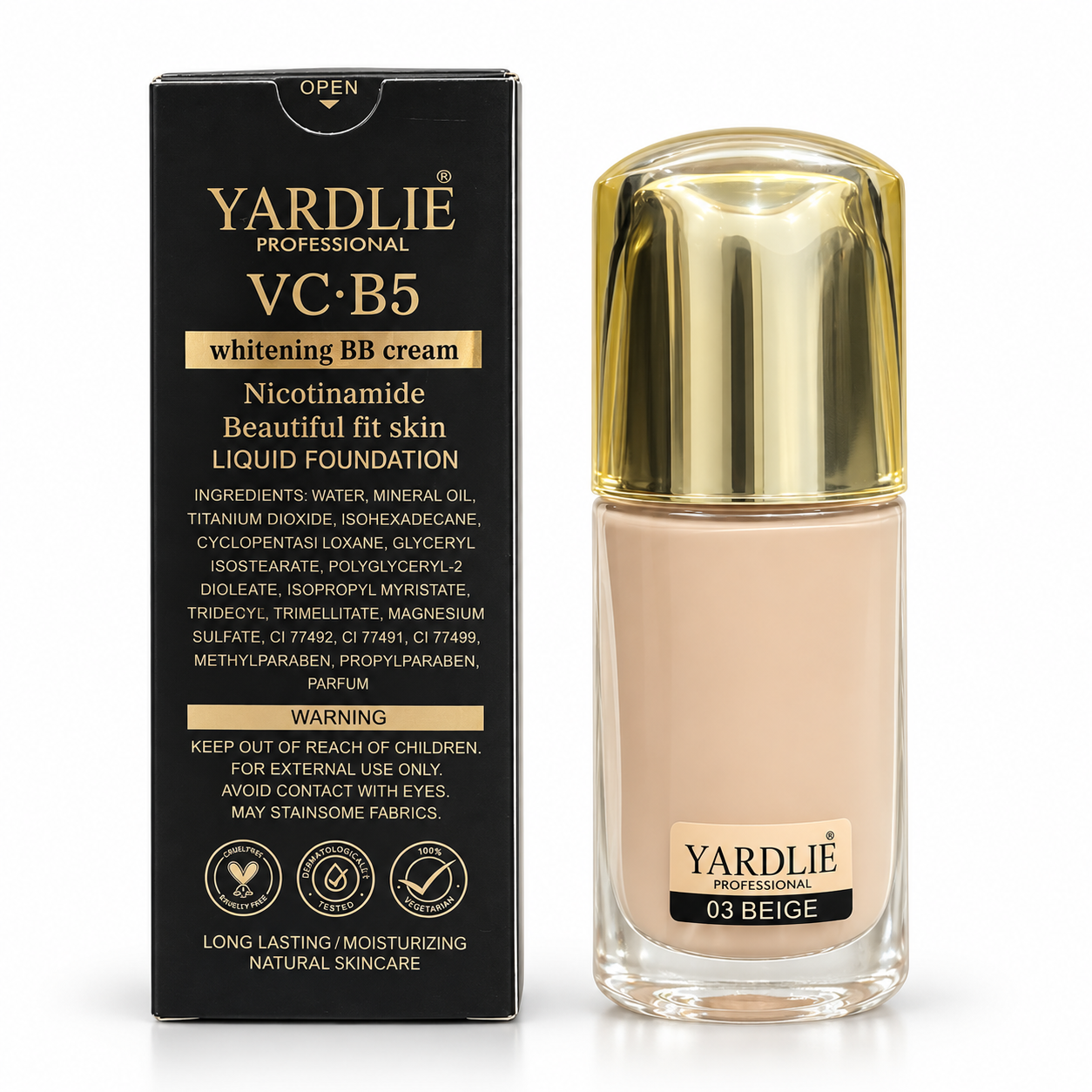 Yardlie HD Liquid Foundation 50ml