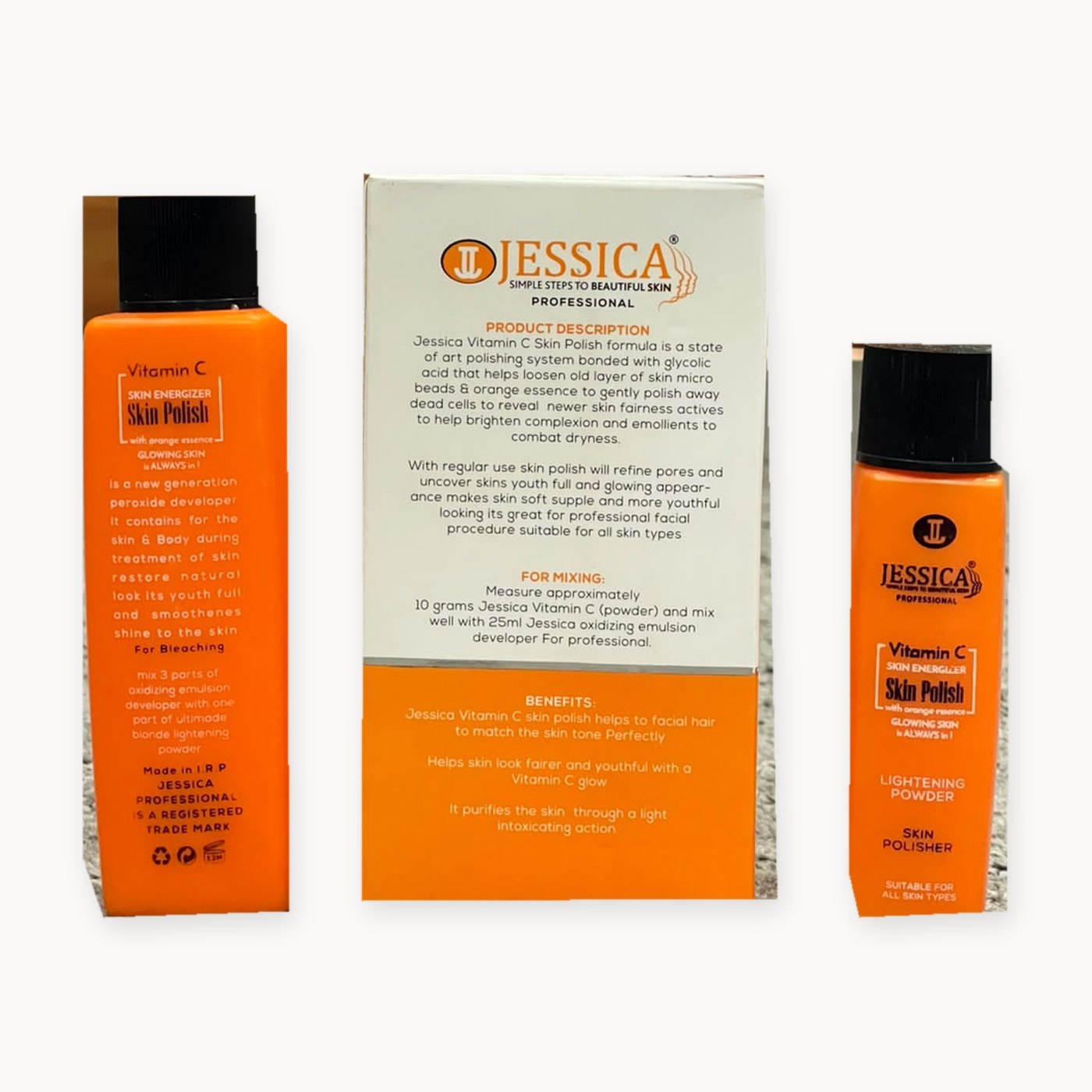 Jessica Vitamin C 2 in 1 Skin Polish 120ml