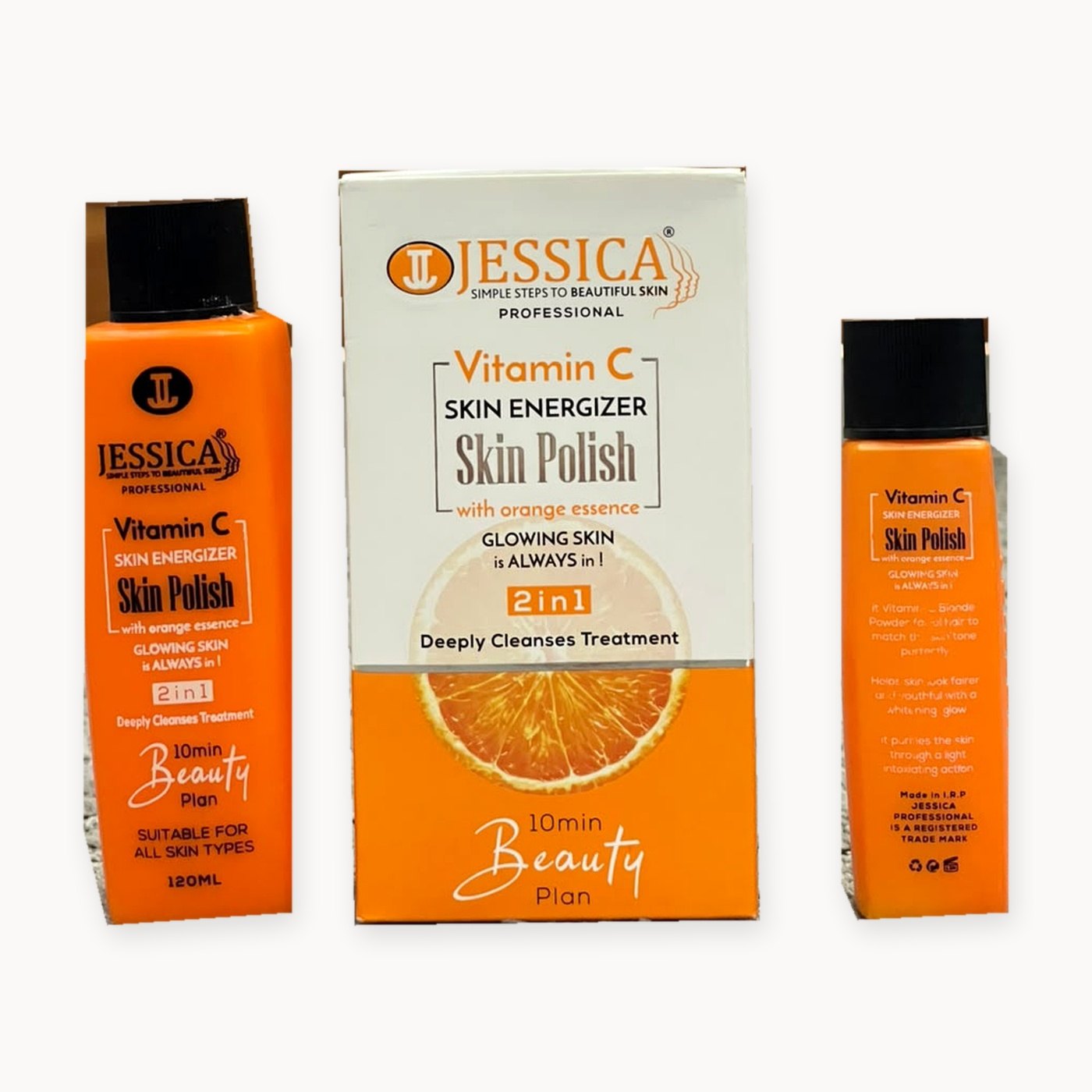 Jessica Vitamin C 2 in 1 Skin Polish 120ml