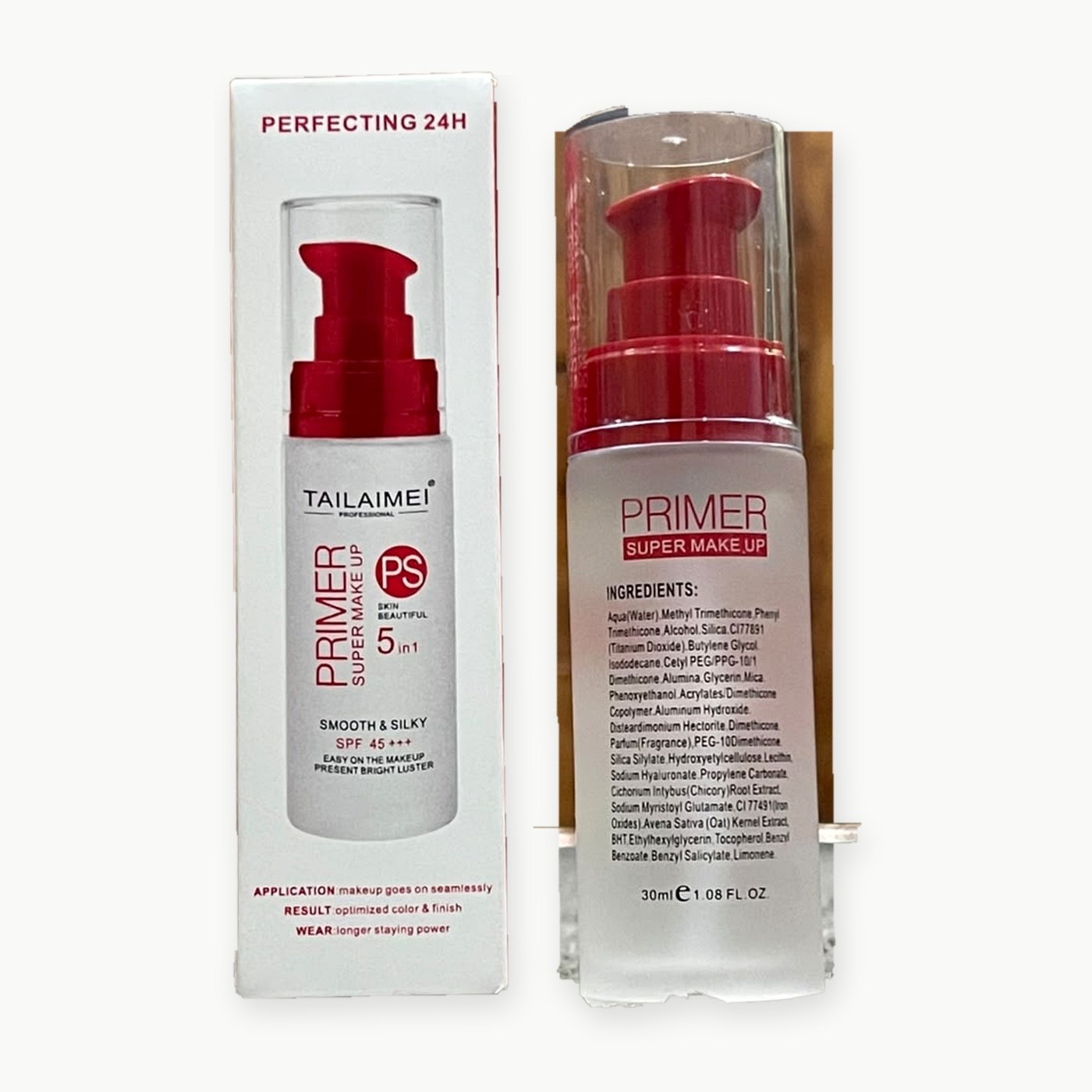 TAILAIMEI 5 in 1 Makeup Primer SPF 45 30ml