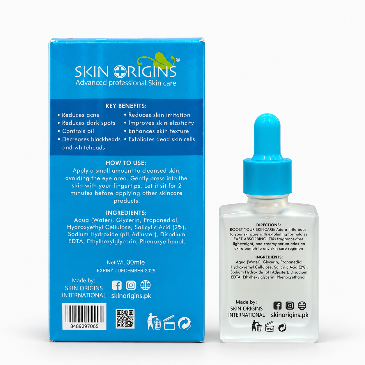 Skin Origins Salicylic Acid 2% Serum 30ml