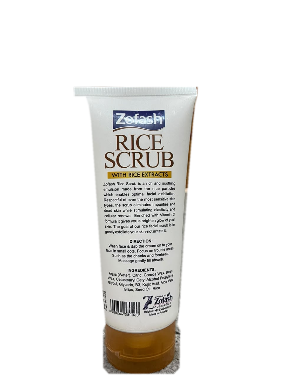 Zofash Rice Scrub with Rice Extracts