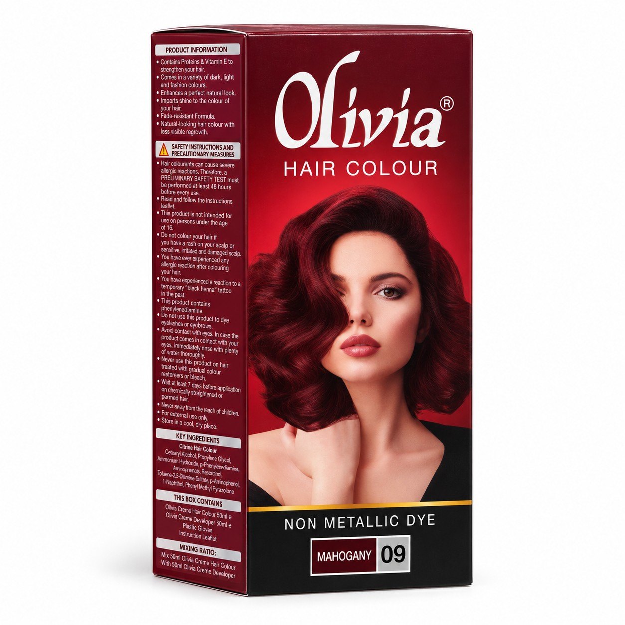 Olivia Hair Colour Mahogany 09