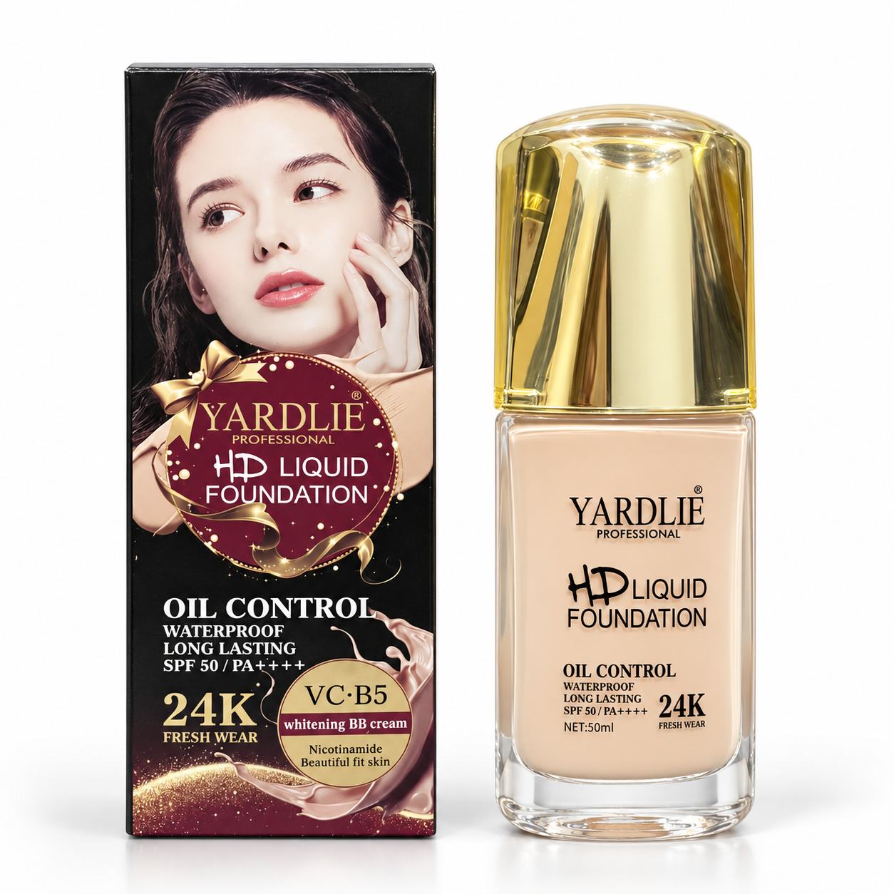 Yardlie HD Liquid Foundation 50ml