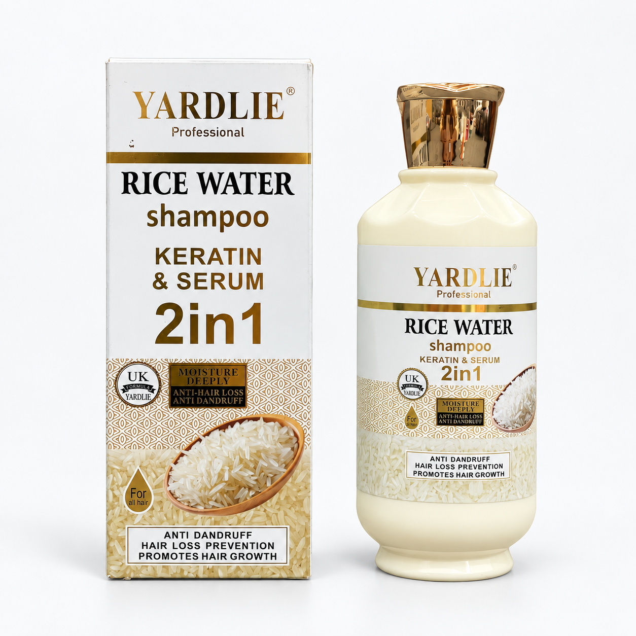 Yardlie Rice Water 2in1 Shampoo 500g