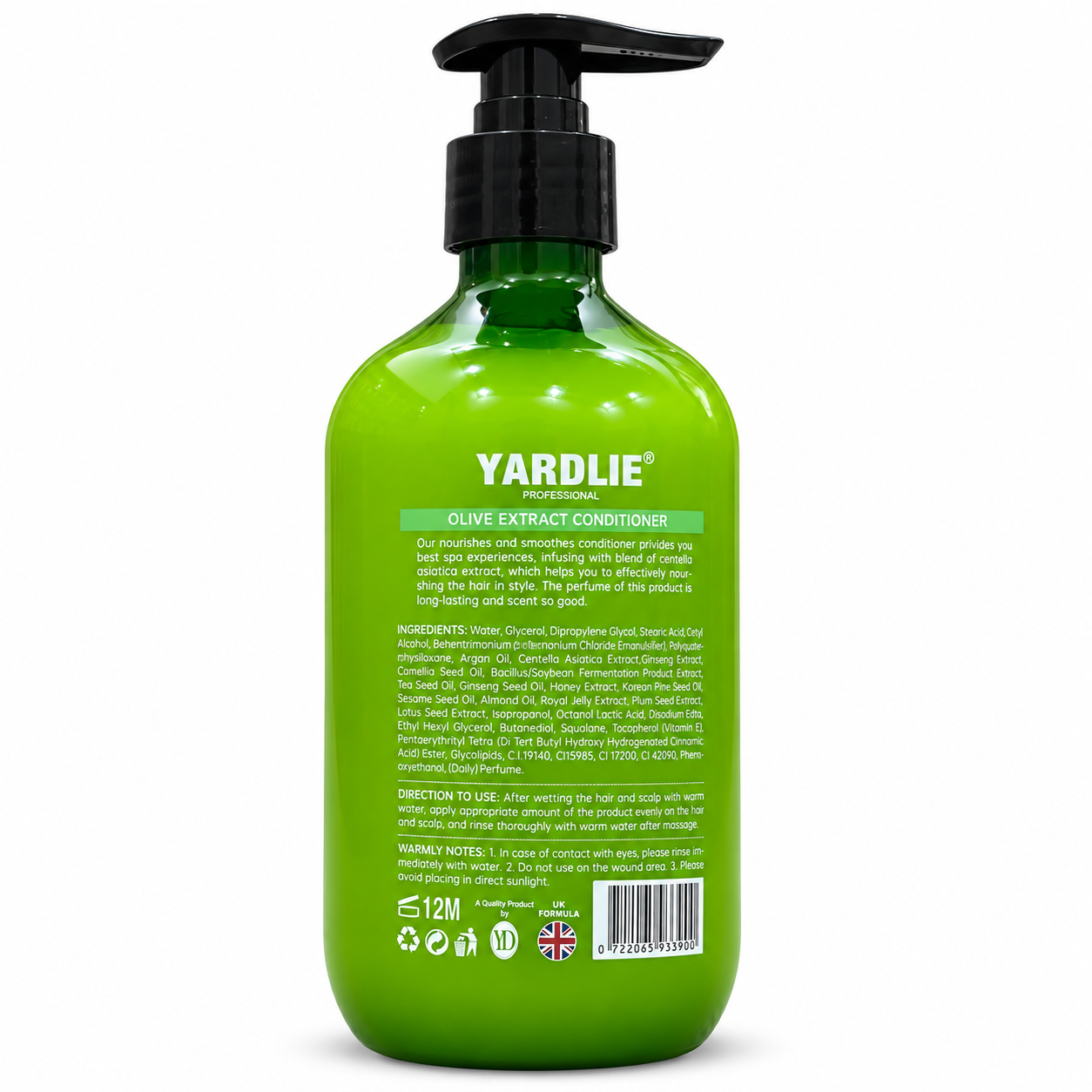 Yardlie Protein & Keratin Olive Conditioner 500ml